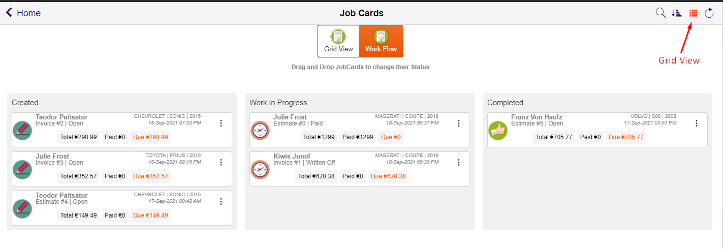 WorkFlow in ARI